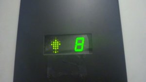 Электрический лифт V=1 м-с, грузоподъемность 400 кг (684)