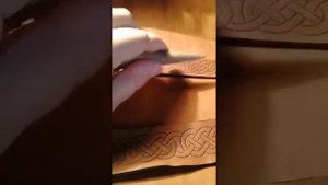 Мужская сумочка-несессер.  Шьем из кожи.