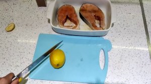 Стейки Лосося в Духовке с Лимоном