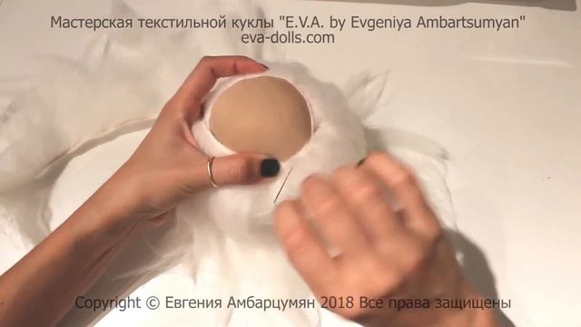 Волосы кукле из шерсти своими руками мастер класс смотреть онлайн