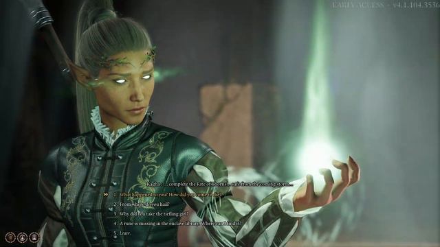 Casting Speak With Dead On Kagha - Baldur's Gate 3 (EA/Patch4)