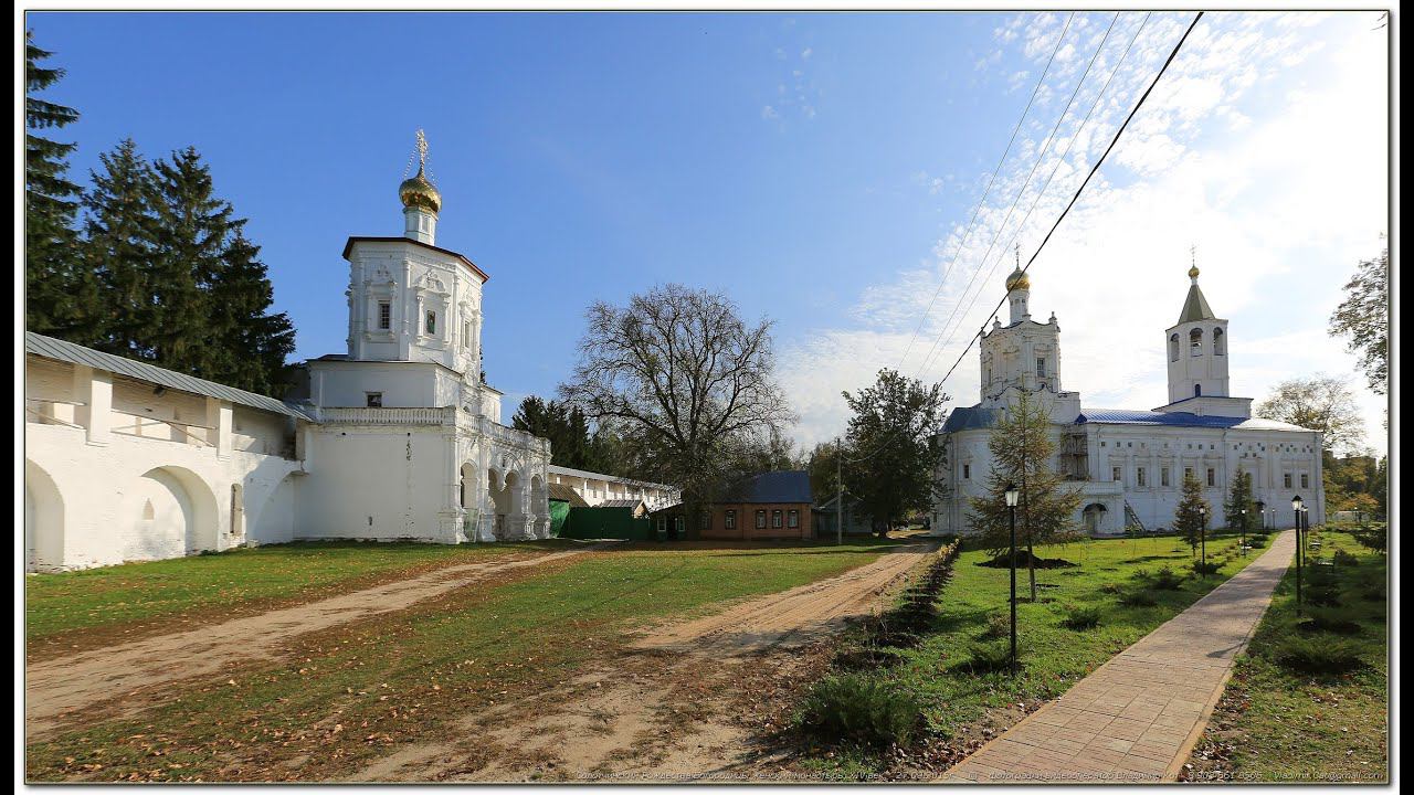 Солотчинский Рождества Богородицы женский монастырь 1080 HD