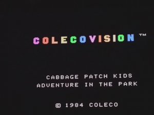 Gabbage Patch Kids. Adventure in the park. ColecoVision. Обзор.