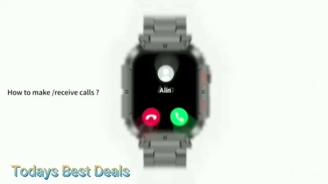 distinctive smart watch from Amazon | ESFOE Military Smart Watch for Men with Call,2023 Newest 1.96