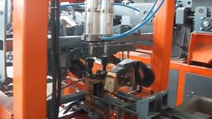 Автоматическая машина сварки плоских арматурных каркасов Automatic weding machine of flat frames
