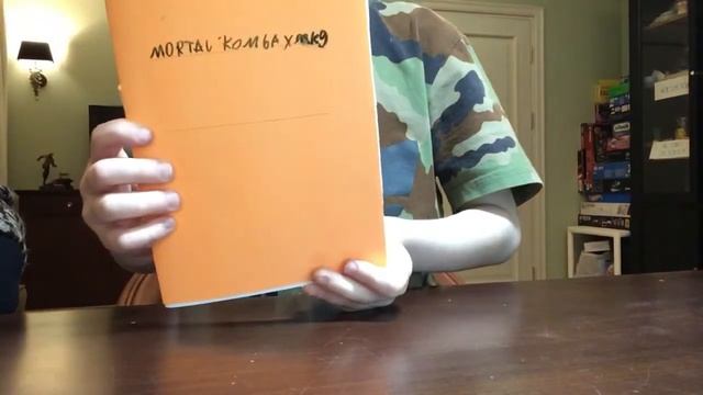 Мое первое видео! Книга Мортал Комбат! смотреть онлайн