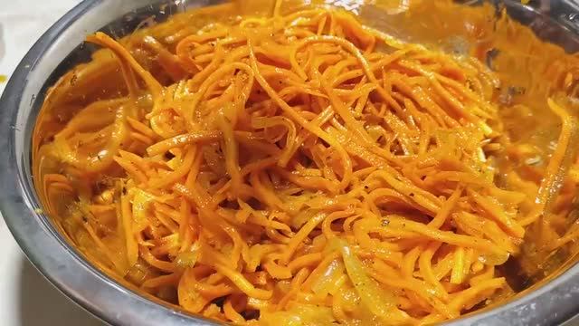 РЕЦЕПТ ВКУСНОЙ МОРКОВИ ПО - КОРЕЙСКИ