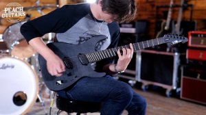No Talking...Just Tones | ESP LTD M-1000 Multi-Scale See Thru Black Satin