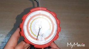 Манометрический коллектор одновентильный VMG-1-U-H R-22 R-134 R-410 R-407 высокое давление