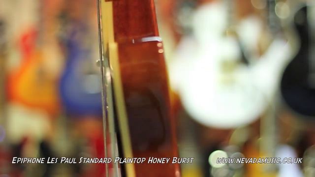 Epiphone Les Paul Standard Plaintop Honeyburst - Quick Look смотреть онлайн