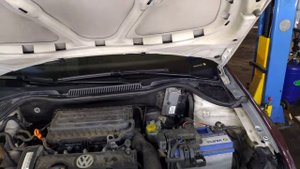 Установка led подсветки на автомобиль. Volkswagen polo stance
