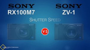 Sony RX100M7 vs Sony ZV-1 Camera Specs Comparison