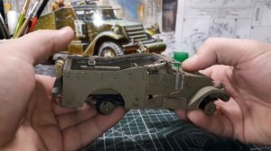 Сборка модели - М-3 СКАУТ  бронетранспортёр 1/35 (ZVEZDA)