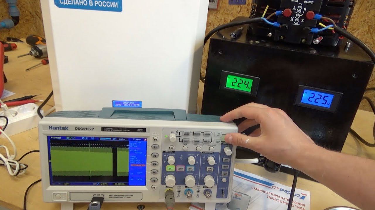 Обзор Энергия Classic 9000. Мощный тиристорный стабилизатор смотреть онлайн