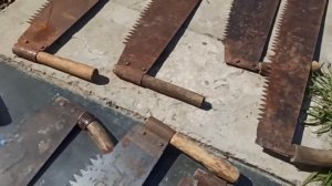 Двуручные пилы СССР.