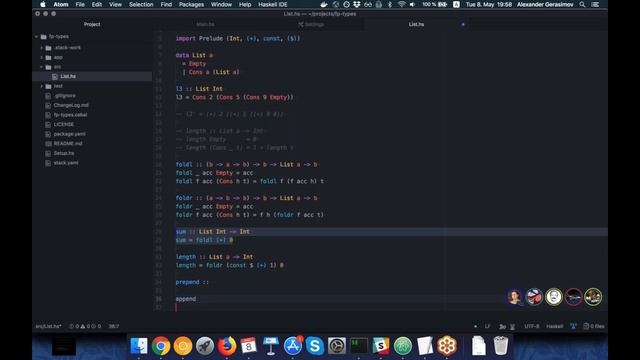 List methods. Part I