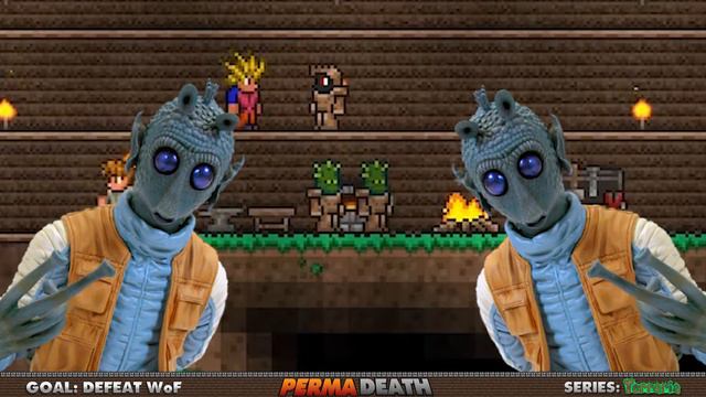 PERMADEATH: Terraria #1 - Double Whammy! - Part 5 - HP&XP смотреть онлайн