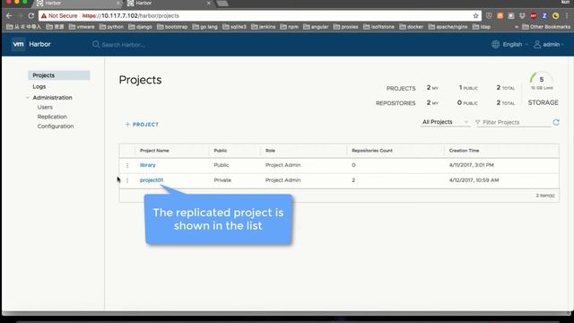 Harbor Demo: Image Replication смотреть онлайн