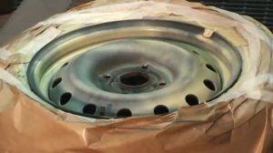 Как быстро и легко покрасить колесо!.