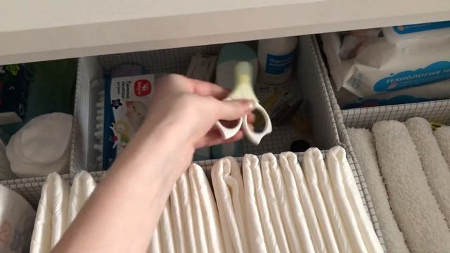 Организация ДЕТСКОГО КОМОДА. Комод для новорожденного.