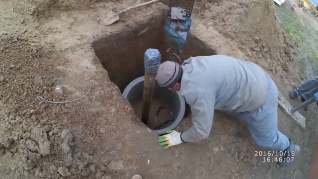Строим дачу в Овчинкино 18-10-16 Скважина смотреть онлайн