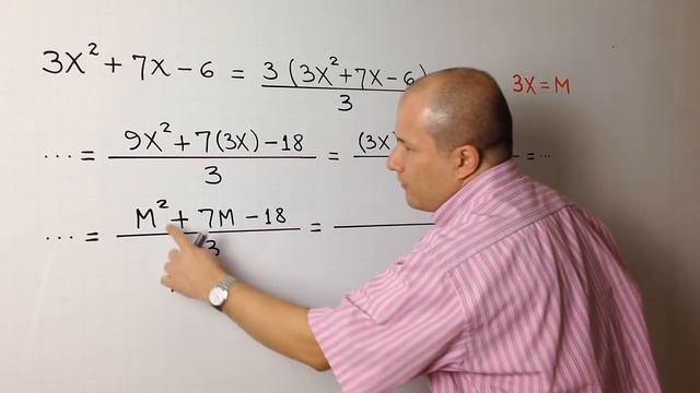 FACTORIZAR TRINOMIOS DE LA FORMA ax²bxc - Ejercicio 2