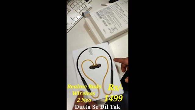 realme Buds Wireless 2 Neo Bluetooth in Ear Earphones with Mic || #realmebuds2neo #realmeneckband