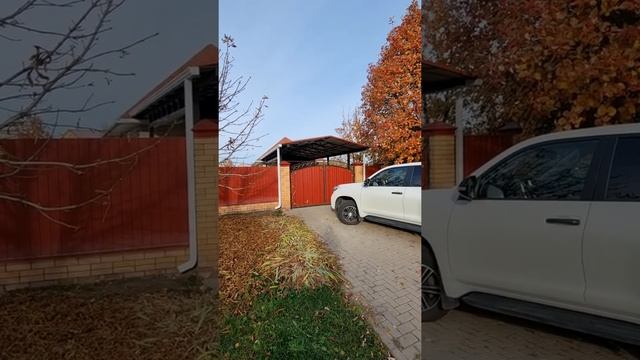 Двухскатный навес. мягкая черепица