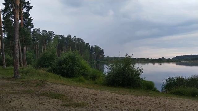 Зона отдыха Светлая поляна (пруд на р. Вядь (Вядя) Пенза. Vyad river, Penza, Russia