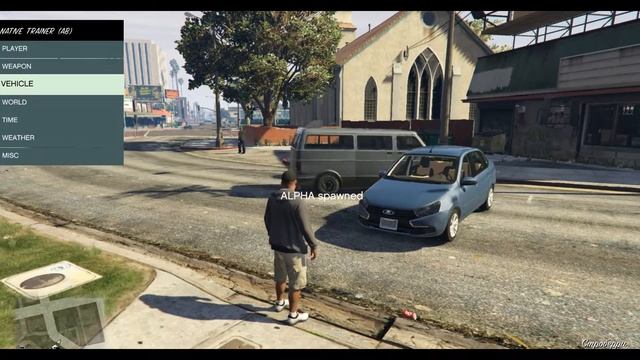 GTA 5 лада гранта седан 2018 МОД смотреть онлайн