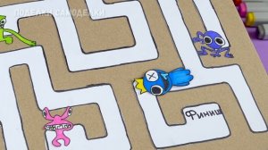 9 Идей Радужные друзья Простые поделки из бумаги