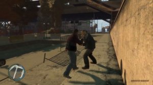 GTA 4 PC - Boxing Fight Street Scenes Gameplay