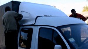 Установка спойлера на Газель Дуэт