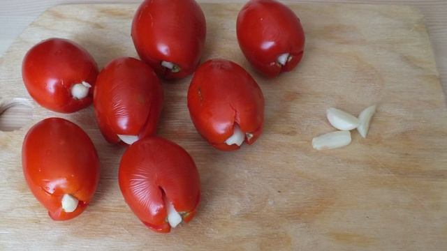 Помидоры квашеные с капустой