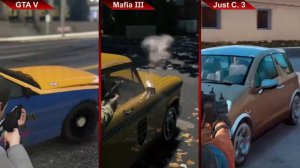 БОЛЬШОЕ СРАВНЕНИЕ ГТА5  vs МАФИЯ 3 vs ДЖАСТ КАУС3