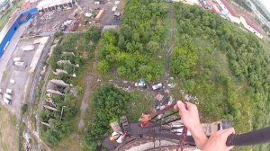 Ropejumping Полтинник 55м GoPro 21/07/13 53+м полета Жени