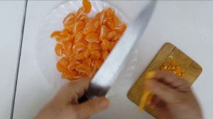 Мандариновое варенье.Готовьте не пожалеете. Как приготовить что бы не горчило? Рецепт #сладкоежка