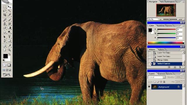 Photoshop Урок 5 Наведение резкости на фотографии От MYBLOG AZ смотреть онлайн