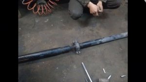 Nissan Murano .Замена подвесного на кардане.