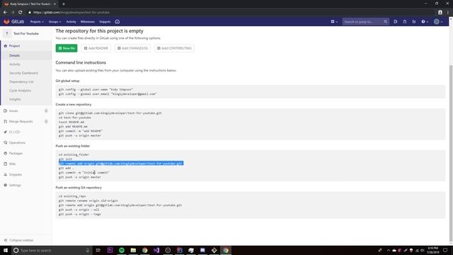 How to Upload Code to a Git Repository (Gitlab/Github) смотреть онлайн