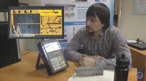 Работа с дефектоскопом УД3-103. Система меню