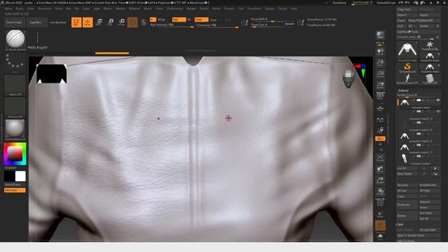9/36 Скульптинг высокой детализации. Создание IMM-кистей фурнитуры в Сinema 4D и Zbrush смотреть онлайн