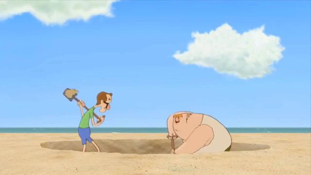 Коп на пляже! Мультфильм смотреть онлайн