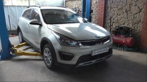 Загремела помпа замена помпы двигателя на Kia Rio 1,6 Киа Рио 2020 года