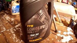 МАСЛО MANNOL 5W-30 LONGLIFE 7715 - ОТЛИЧНОЕ МАСЛО ДЛЯ VAG.