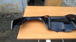 Диффузор заднего бампера BMW  E-60 М-ТЕХ.