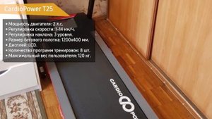 Беговая дорожка CardioPower T25