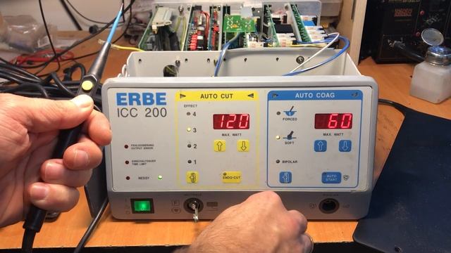 ERBE Erbotom ICC200, огляд, ремонт, тестдрайв. смотреть онлайн