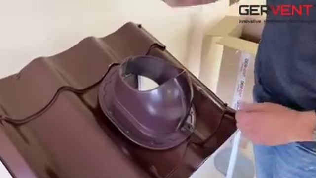 Установка системы естественной вентиляции Gervent