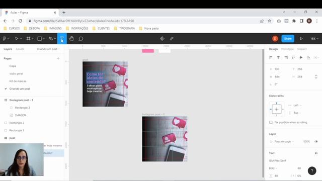 [PASSO A PASSO] Como criar um post de instagram no figma смотреть онлайн